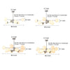 Molecular Lights Glass Modern Chandeliers Ha098629