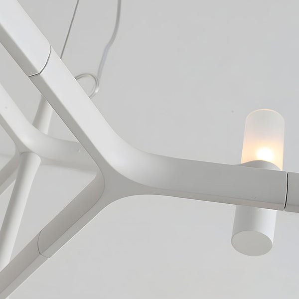 Creative Metal Special Shaped Geometric Led Designer Nordic Chandelier