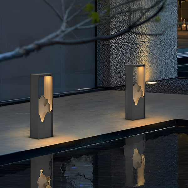 Outdoor Waterproof Grass Light Solar Landscape Design Art Led Garden Lighting