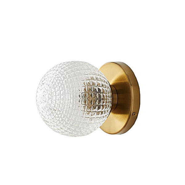 Unique Glass Ball Wall Light Fixture Li002699