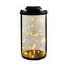 Portable Solar Lanterns Glass Cylinder Firefly Jar Led Lights