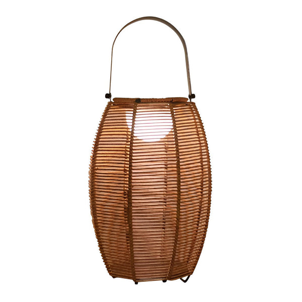 Rattan Lantern Shaped Outdoor Floor Lamp Li002033