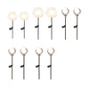 10Pcs Solar Dandelion Garden Lights Outdoor Pathway Light For Yard