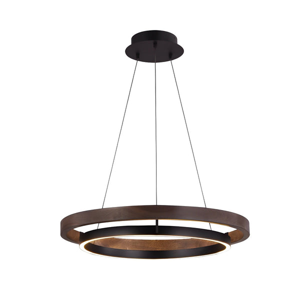 Round Black Modern Chandelier Ha091641