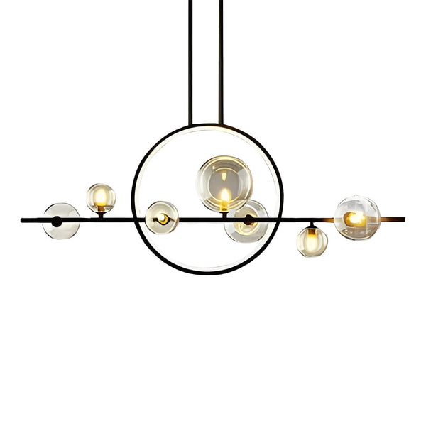 Bubbles Black Dining Room Chandeliers Ha084736