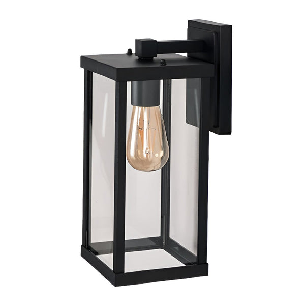 Rectangular Glass Outdoor Wall Lamp Li002063