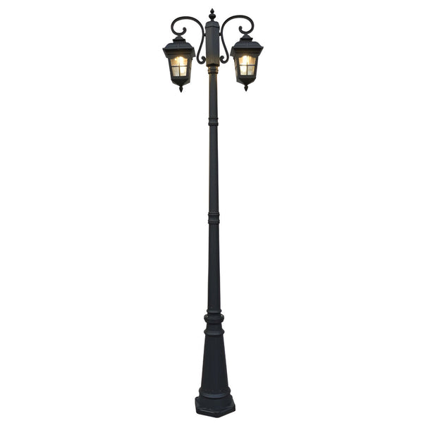 2 Lights Outdoor Pole Light Li002056