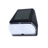 4 Pcs Dusk To Dawn Sensor Step Lights Outdoor Warm White Led Solar Stair Lighting