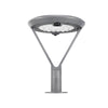 Modern Round Dual Motion Sensor Led Solar Post Lights Outdoor Pillar Lamp
