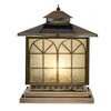 Classical Bronze Solar Post Caps Lights Li002358
