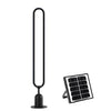 Outdoor Modern Minimalist Waterproof Oval Ring Courtyard Landscape Lighting Lamp