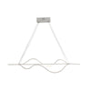 40 Sleek Wave Modern Pendant Light With Dimmable Led