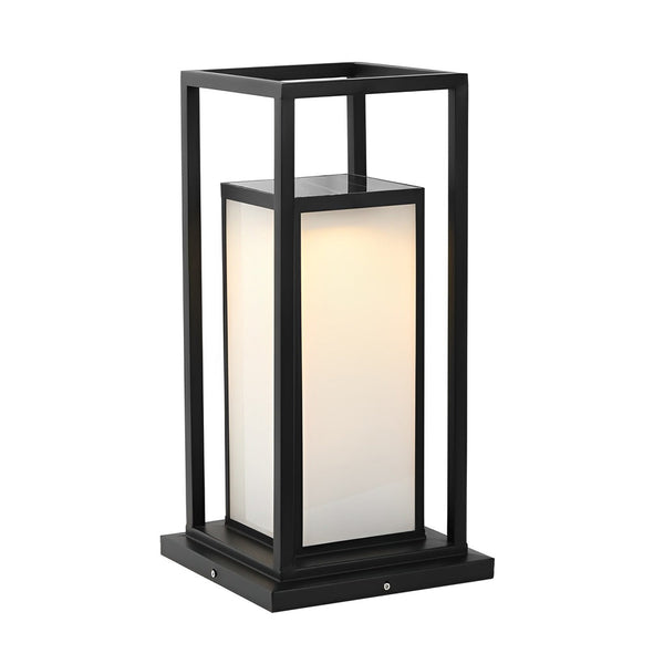 Outdoor Solar Fence Post Lights Ha077814