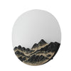 Round Mountain Scenery Outdoor Wall Lamp Li002424