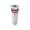 10Pcs Silver Polished Led In Ground Step Lights Dc12V Stainless Steel Modern Park Square Lighting