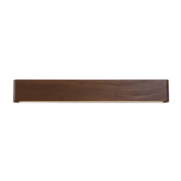 Linear Walnut Wood Led Wall Sconce