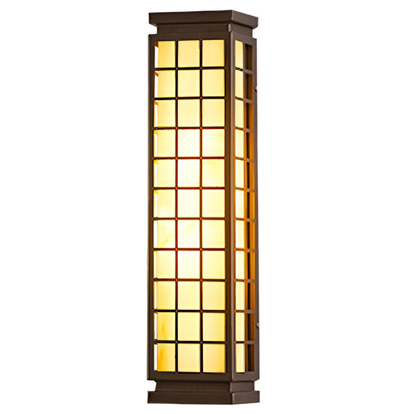 Classic Rectangular Vintage Outdoor Wall Light