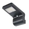 Outdoor Black Led Solar Wall Lights