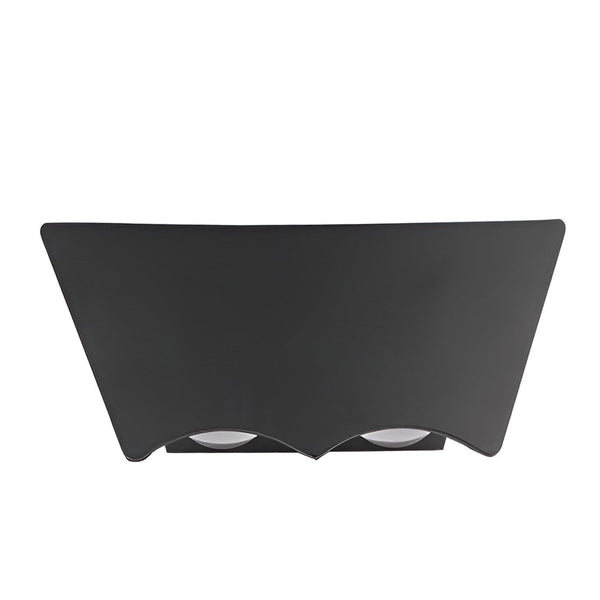 Led Up And Down Lights Waterproof Black Modern Wall Washer Light