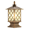 Retro Outdoor Fence Post Lights Ha076240