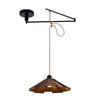 Wood Swing Arm Modern Chandelier Li002610