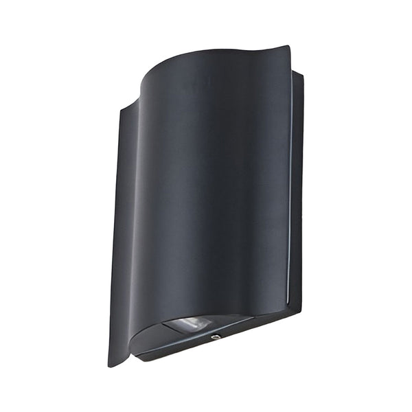 Arc Waterproof Wave Wall Sconces Outdoor Cool Led Up And Down Wall Mounted Lights