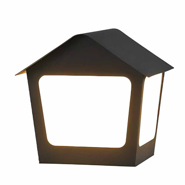 Cottage Shaped Modern Solar Fence Post Lights Li002306