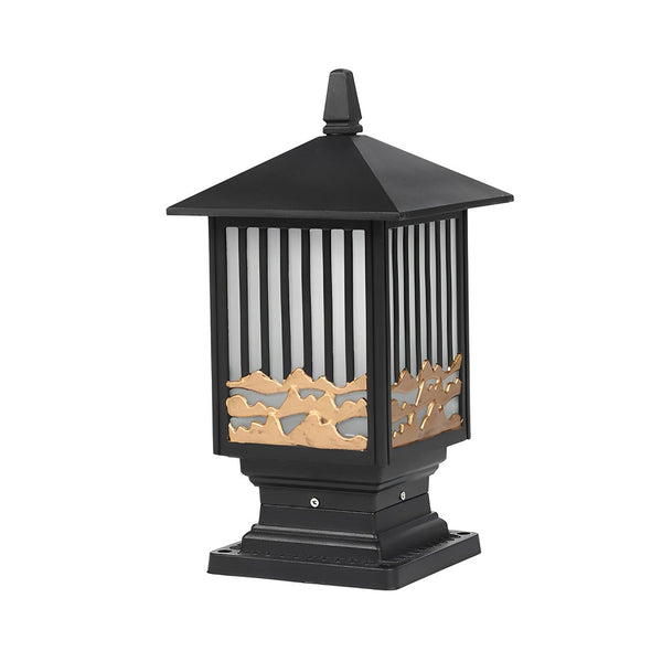 Retro Vintage Solar Fence Light Ha093283