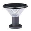Circular Waterproof Solar Fence Post Lights