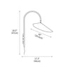 arum-wall-lamp