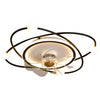 Stepless Dimming Led Nordic Ceiling Fan Light