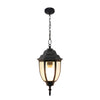 Antique Aluminum Waterproof Glass European Style Outdoor Chandeliers