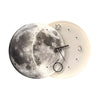 Moon Lunar Wall Clock Usb Remote Control Power Bank Led Wall Painting Lamp Li002757