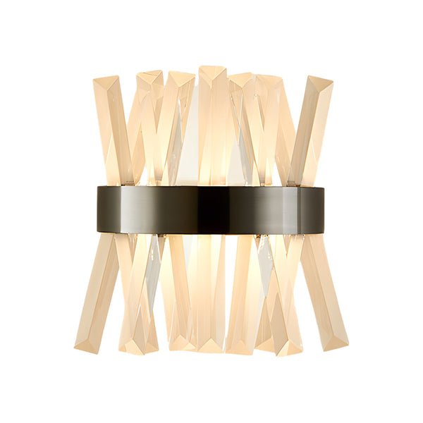 Creative Crystal Strips Luxury Up And Down Lighting Nordic Wall Lamp