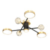 Starry Flowers Three Step Dimming Modern Ceiling Lights Fixture Hanging Lamp