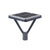 Black Led Solar Lamp Post And Pole Street Lights