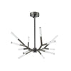 Unique Acrylic Branches Led Minimalist Lines Postmodern Chandelier Lamp