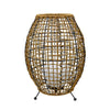 Handmade Rattan Solar Floor Lamp Ha091164