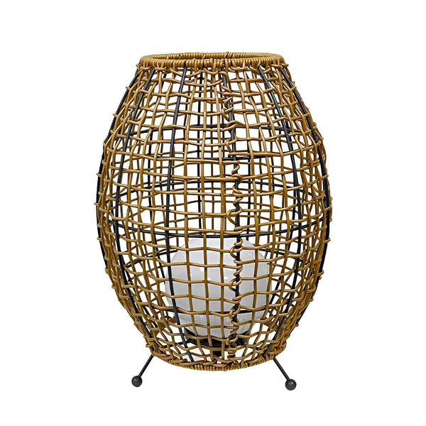 Handmade Rattan Solar Floor Lamp Ha091164
