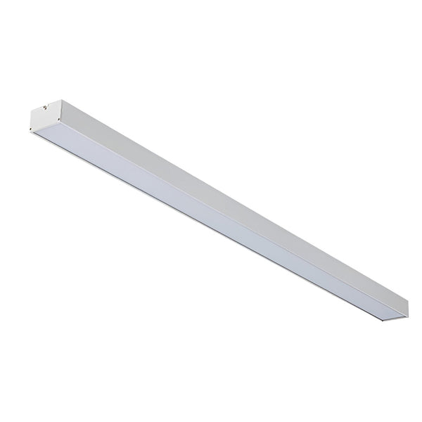 6 Pcs 47 Inches Rectangle Aluminum Long Linear Led Modern Office Pendant Lights