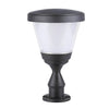 Round Modern Solar Fence Post Light Ha076261