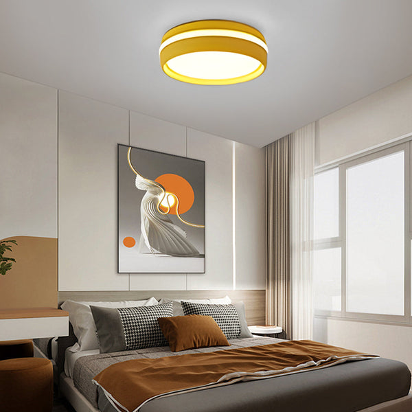 7 9 Inch Round Flush Mount Lighting Led Ceiling Light Acrylic Ceiling Lamp Ceiling Mounted Led Light For Bedroom