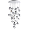 Pyrite chandelier