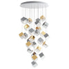 Pyrite chandelier