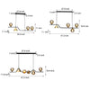 Bubbles Led Nordic Chandelier Ha084852