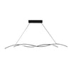 Double Wavy Hanging Ceiling Lamp Ha077473
