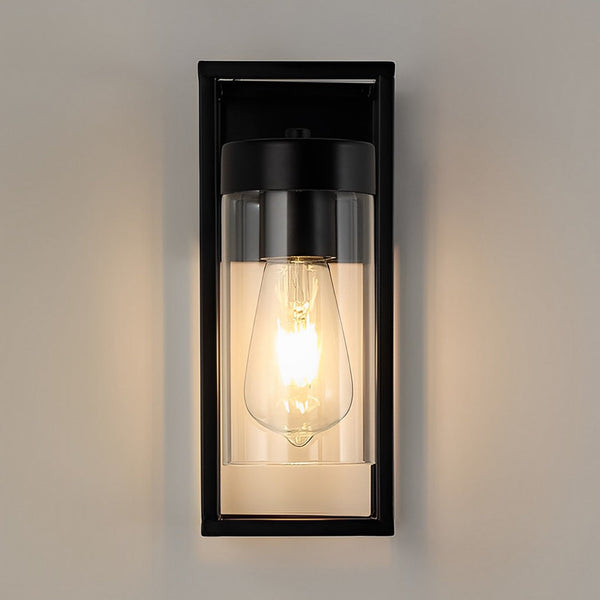 Rectangular Black Wall Lamp Ha077812