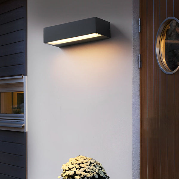 Minimalist Strip Outdoor Wall Light Ha080832