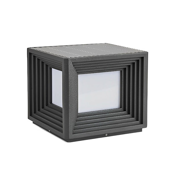 Square Solar Post Caps Light Ha092530