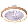 Round Ultra Thin Mute Led Bladeless Ceiling Fan
